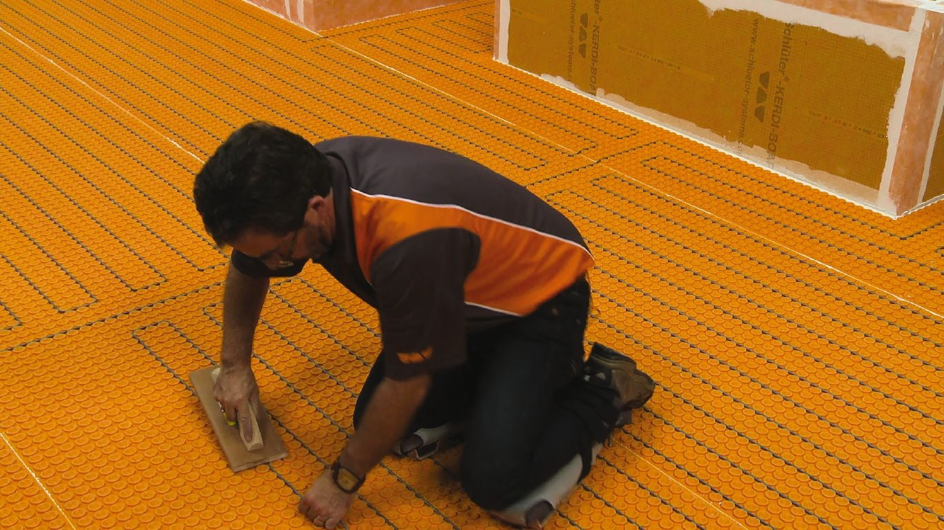 Schluter - DITRA-HEAT-E-HK Electric Radiant Floor Heating Cable 120V 88.2' (26.7 sqft)